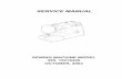 Kenmore 385.15218400 Sewing Machine Service Manual