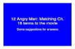 12 Angry Men Answers