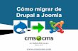 Cómo migrar de Drupal a Joomla