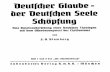Blumberg, F. A. - Deutscher Glaube - der deutschen Seele Schöpfung (1935)