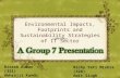 Environmental Impacts, Footprints and Sustainability Strategies of IT Sector  Final Project