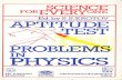 Aptitude Test Problems in Physics