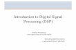 3f3 Digital Signal Processing Part1 1232329900875209 1