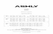 Ashly XR1001 Stereo 2Way Mono 3Way Crossover Manual