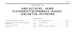 HEATER, AIR CONDITIONING AND   VENTILATION
