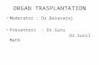 Organ Transplantation Final (2)