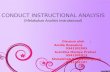 Conduct Instructional Analysis