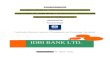 A Project Report on Idbi Bank-harshit Singh