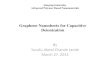Graphene Nanosheets for Cdi