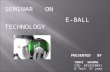 ppt on E-BALL technology