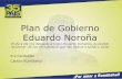 Plan de Gobierno Cantón Rumiñahui Eduardo Noroña