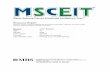 MSCEIT Resource Report