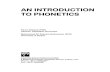 An Introduction to Phonetics - p. Birjandi, m. a. Salmani-nodoushan