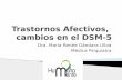 Trastornos Afectivos, Cambios en El DSM-5
