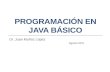 Java Básico Unidad II v2011