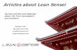 Articles About Lean Sensei