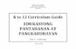 Edukasyong Pantahanan at Pangkabuhayan (Epp)- k to 12 Curriculum