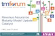 Revenue Assurance Maturity Model - By Youssef Skalli - During iCompetences FRR2013