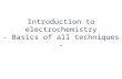 Introduction to electrochemistry.ppt