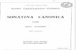 Castelnuovo-Tedesco, Mario - Sonatina Canonica (2 Guit) (1)