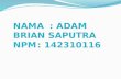 Adam Brian Saputra - Pengenalan Sistem Operasi