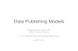 Data Publishing Models by Sünje Dallmeier-Tiessen