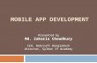 Mobile app development  sylhet it academy