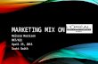 Melissa week 2 marketing mix presentation