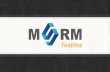Decision Making & Process of MSRM Textile