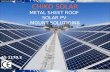 Chiko Solar and Metal sheet roof mount solution