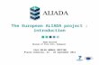 The European ALIADA project : introduction