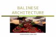 balinese architecture, asian arts