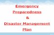 Emergency preparedness & disaster management