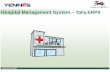 Hospital Management in Tally.ERP9 by YENNES Infotec (P) Limited