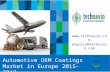 Automotive oem coatings market in europe 2015 2019