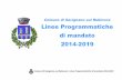 Comune di Savignano sul Rubicone | Linee programmatiche 2014-2019