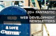 20+ fantastic web development newsletters for developers & designers