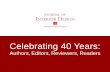 IDEC - JID Celebrates 40 Years
