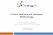 Fitman webinar 2015 06 Verification and Validation methodology