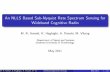 An NLLS Based Sub-Nyquist Rate Spectrum Sensing for Wideband Cognitive Radio