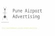 Pune Airport Advertising