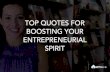 Top Quotes for Boosting Your Entrepreneurial Spirit