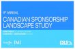 9th Annual Canadian Sponsorship Landscape Study