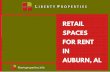 Retail Spaces for Rent in Auburn, AL