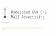Hyderabad gvk one mall advertising
