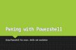 Pwning with powershell