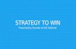 How to Win Strategy by AVC Eldeman Bui Ngoc Anh