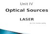 Optical sources laser