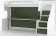 The Deluxe Teen Bunk Wall Bed - Closed