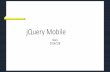 jQuery Mobile and JavaScript